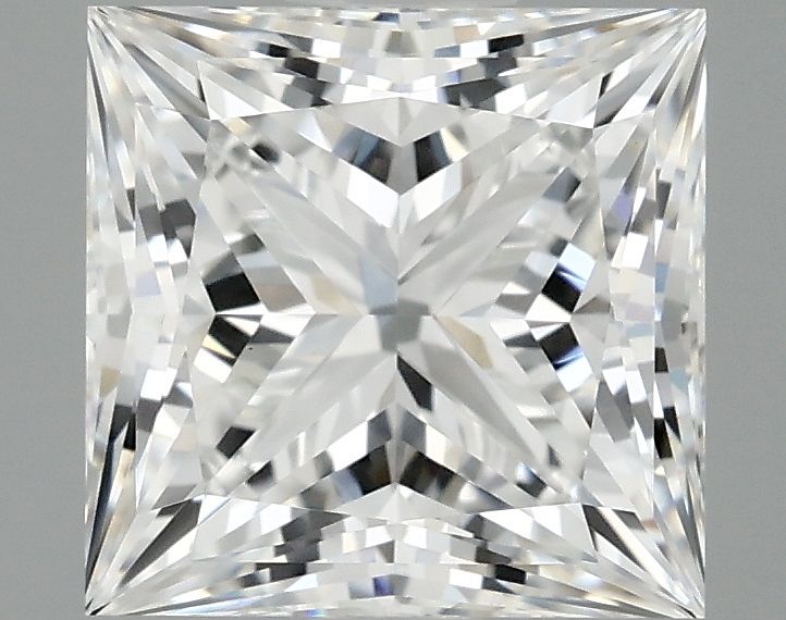 2.10 ct. princess Lab Grown Diamond front image