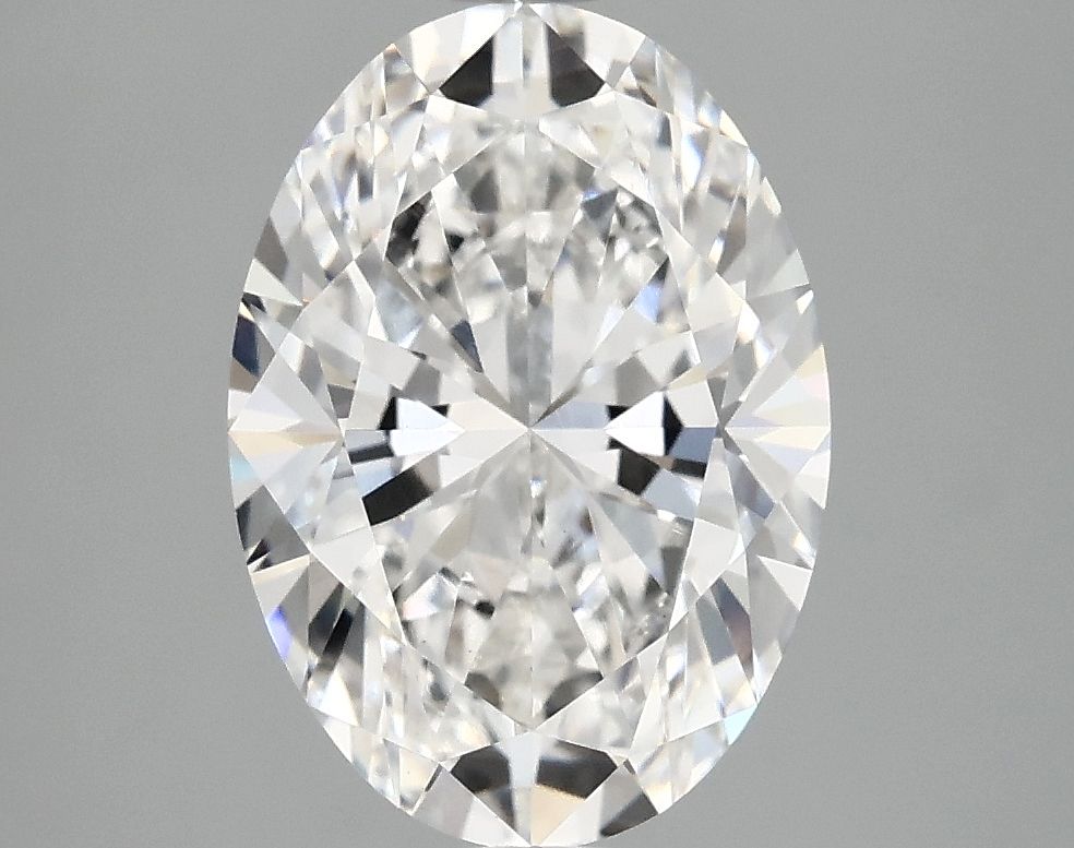 3.02 ct. oval Lab Grown Diamond front image