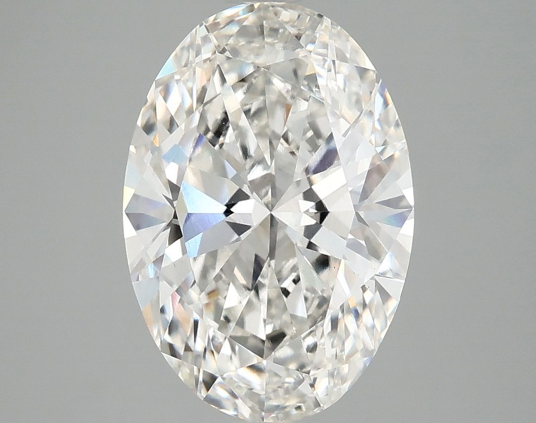 4.07 ct. oval Lab Grown Diamond front image