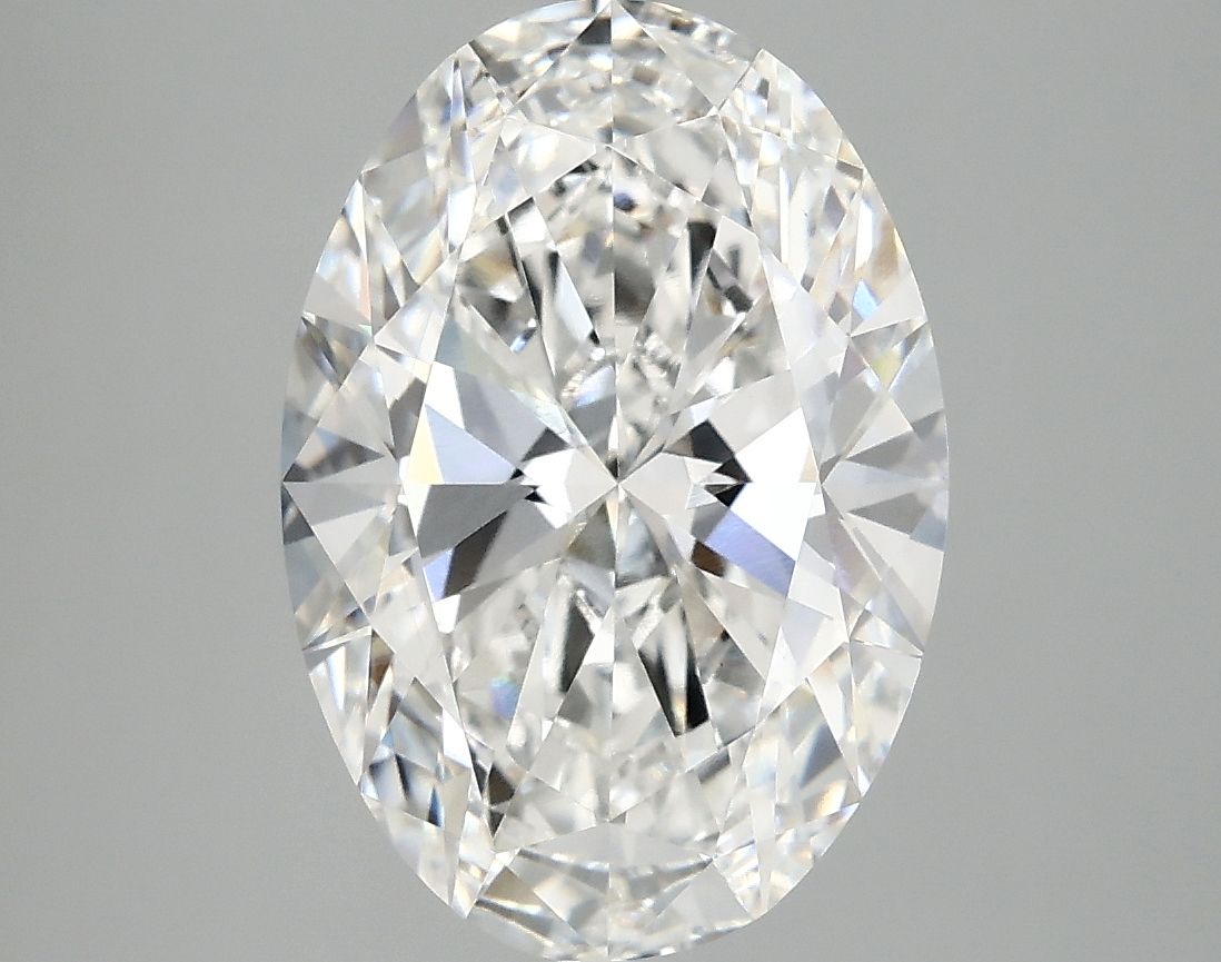 3.80 ct. oval Lab Grown Diamond front image