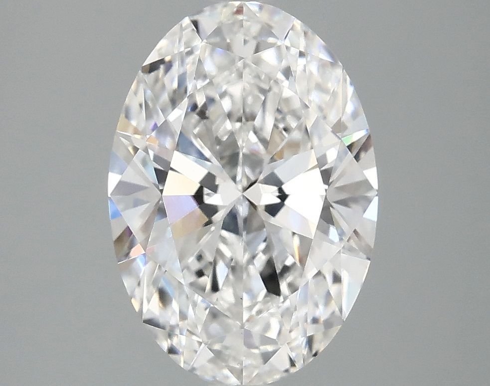2.85 ct. oval Lab Grown Diamond front image