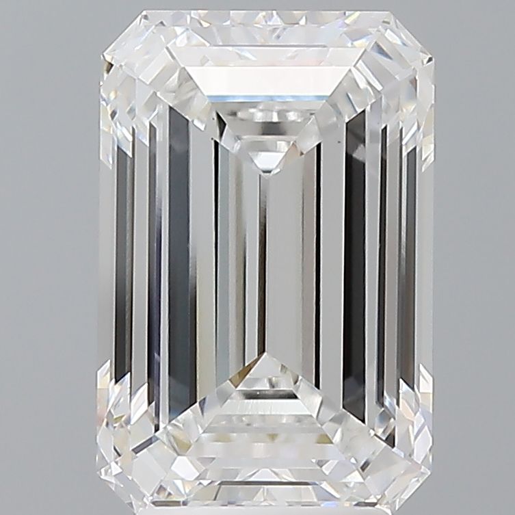 4.10 ct. emerald Lab Grown Diamond front image