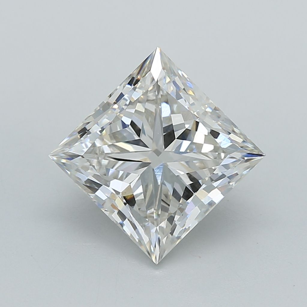 3.02 ct. princess Lab Grown Diamond front image