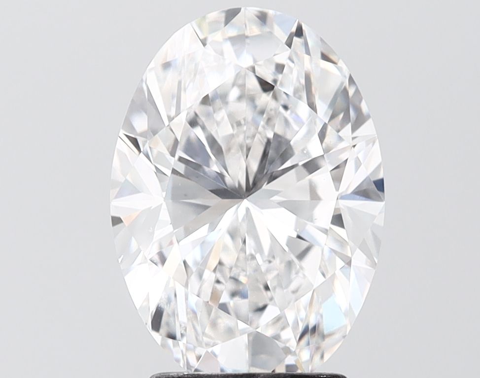 3.14 ct. oval Lab Grown Diamond front image