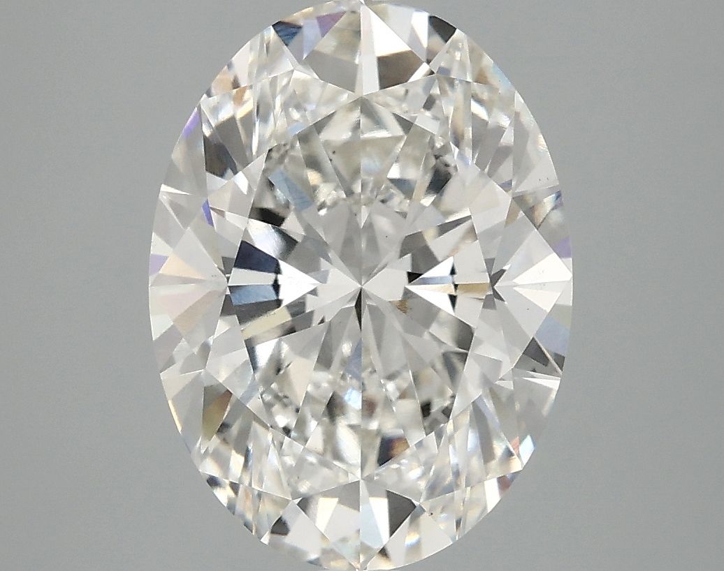 3.99 ct. oval Lab Grown Diamond front image