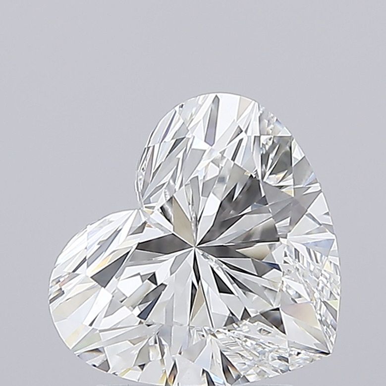 2.54 ct. heart Lab Grown Diamond front image