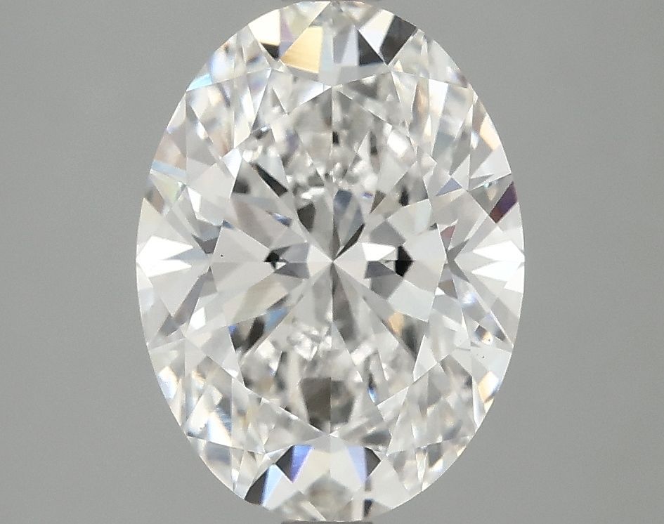 3.10 ct. oval Lab Grown Diamond front image