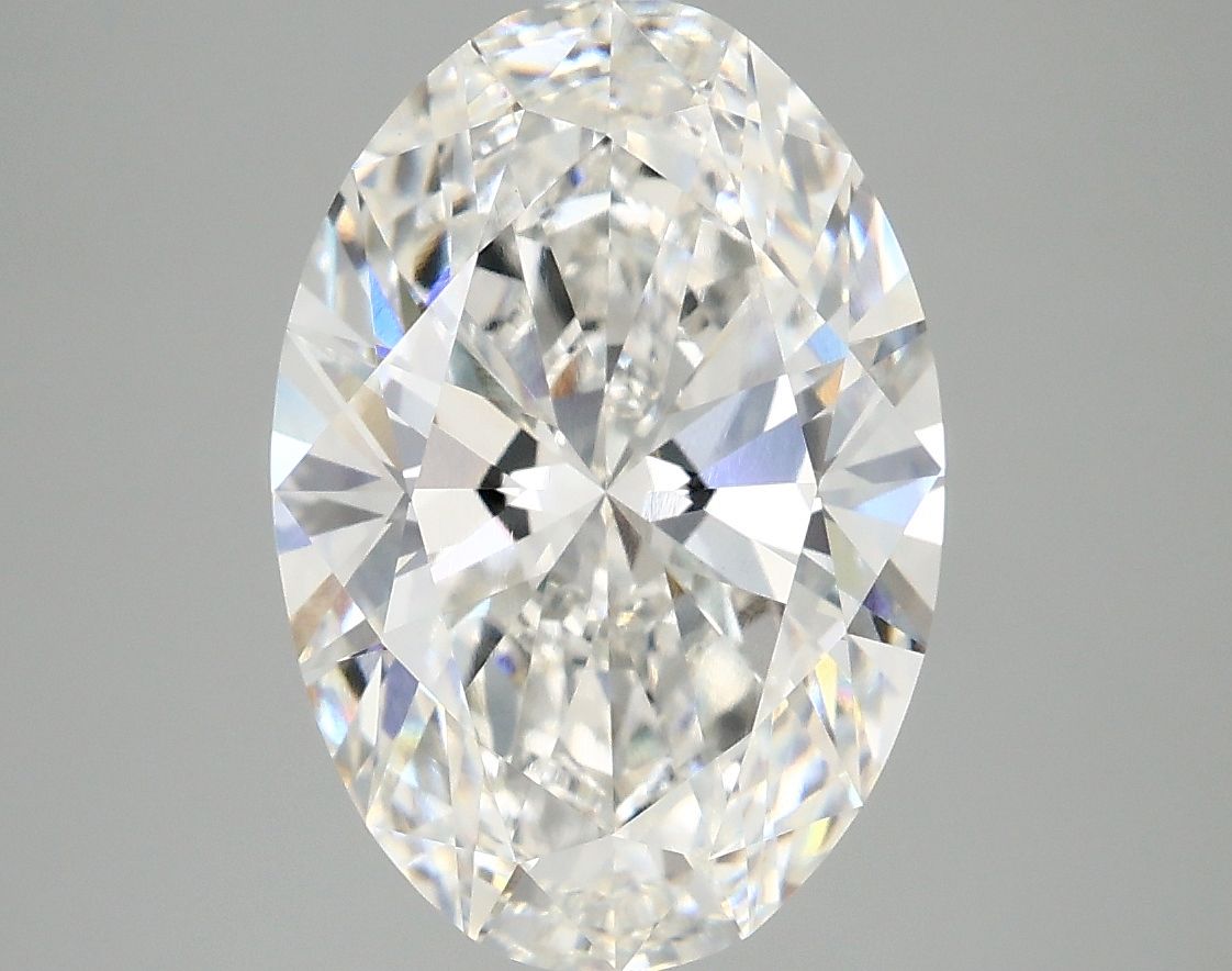 4.09 ct. oval Lab Grown Diamond front image