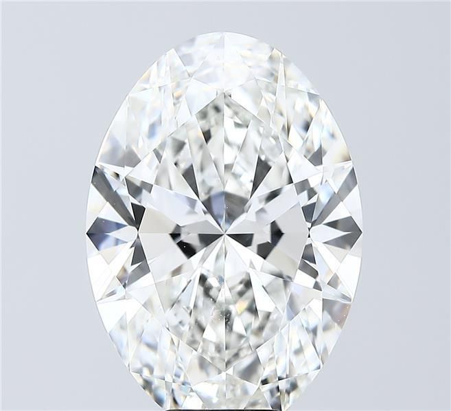 10.00 ct. oval Lab Grown Diamond front image