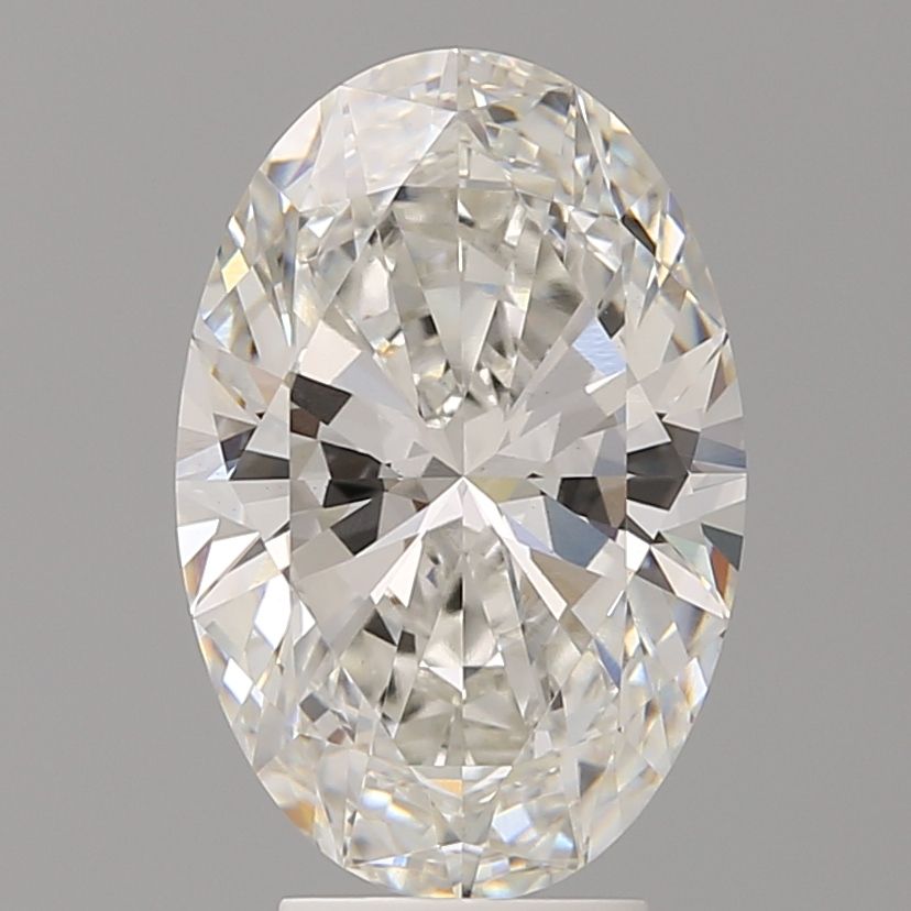 4.58 ct. oval Lab Grown Diamond front image