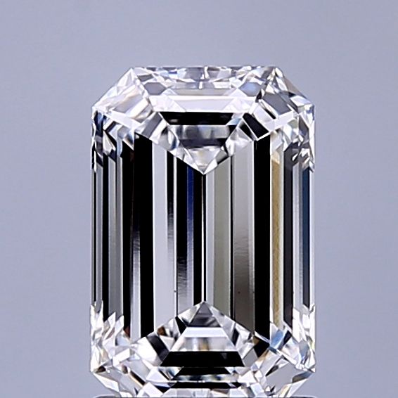 1.74 ct. emerald Lab Grown Diamond front image