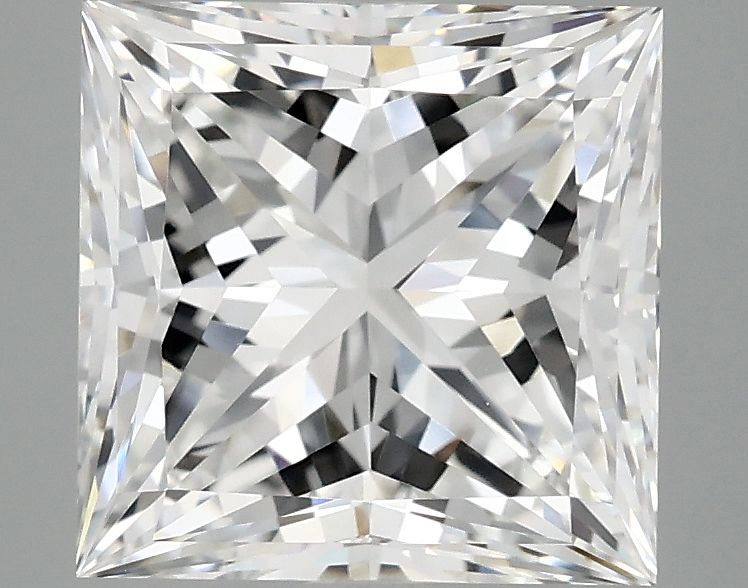 3.92 ct. princess Lab Grown Diamond front image
