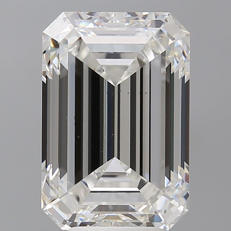 6.57 ct. emerald Lab Grown Diamond front image