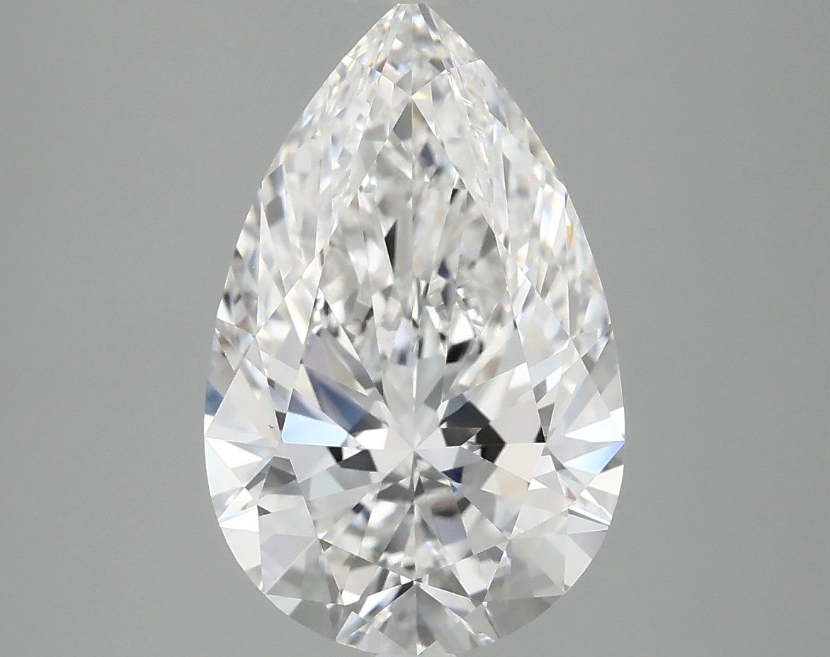 3.86 ct. pear Lab Grown Diamond front image