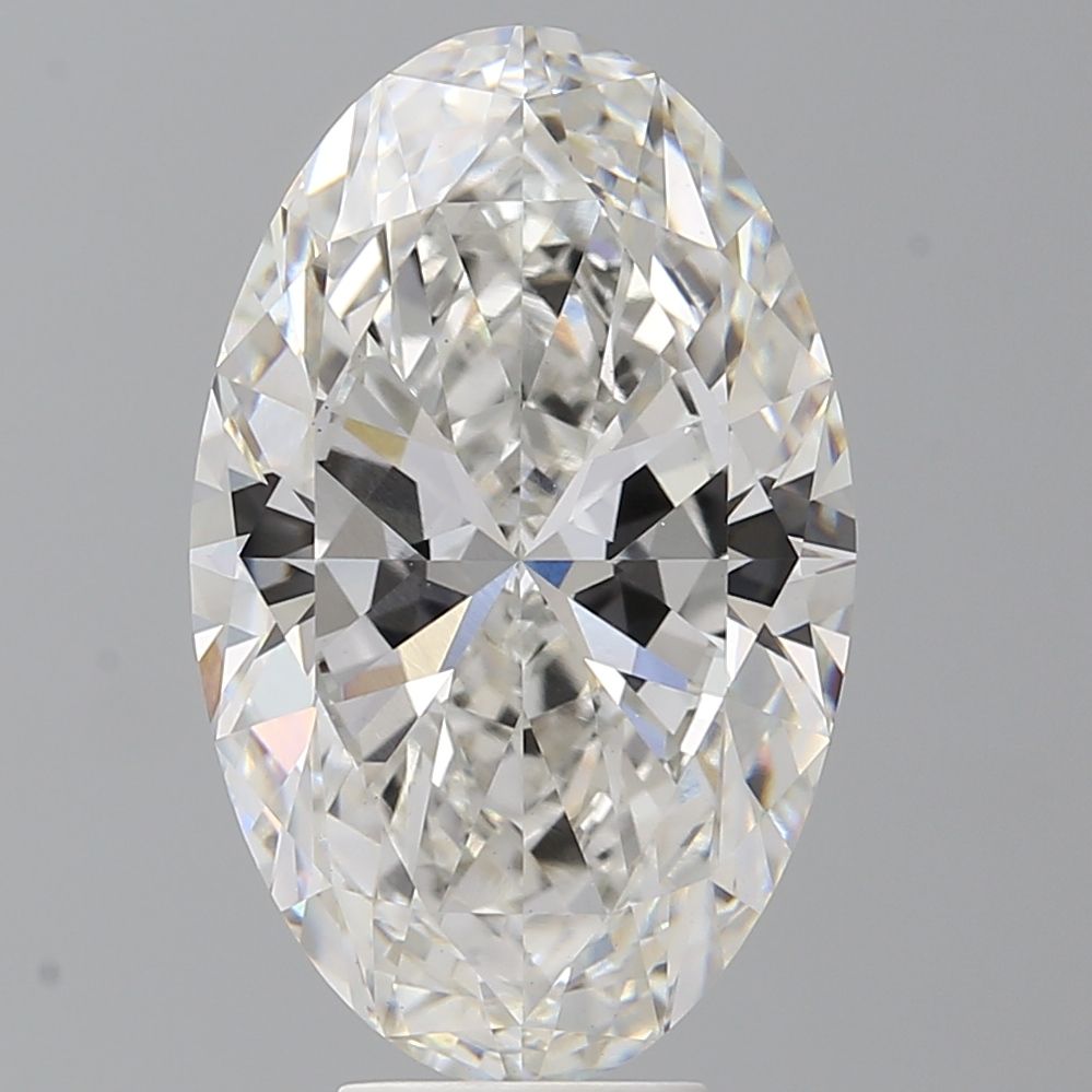 7.54 ct. oval Lab Grown Diamond front image