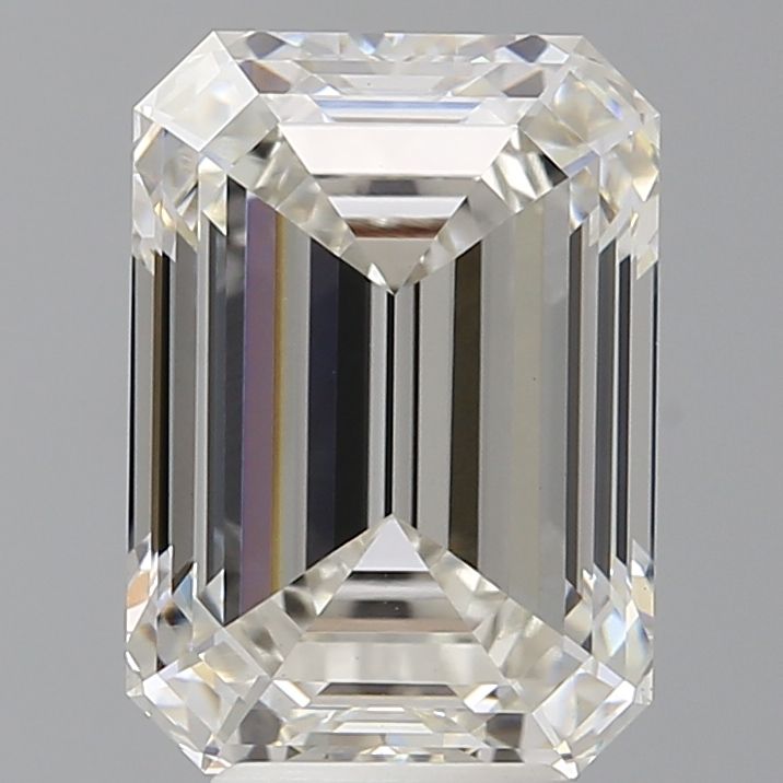 5.58 ct. emerald Lab Grown Diamond front image