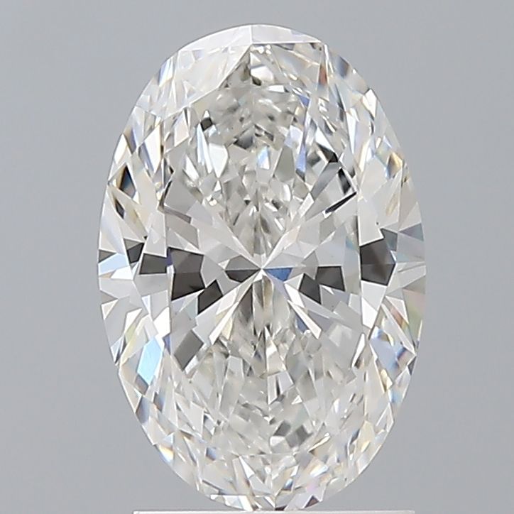 2.03 ct. oval Lab Grown Diamond front image