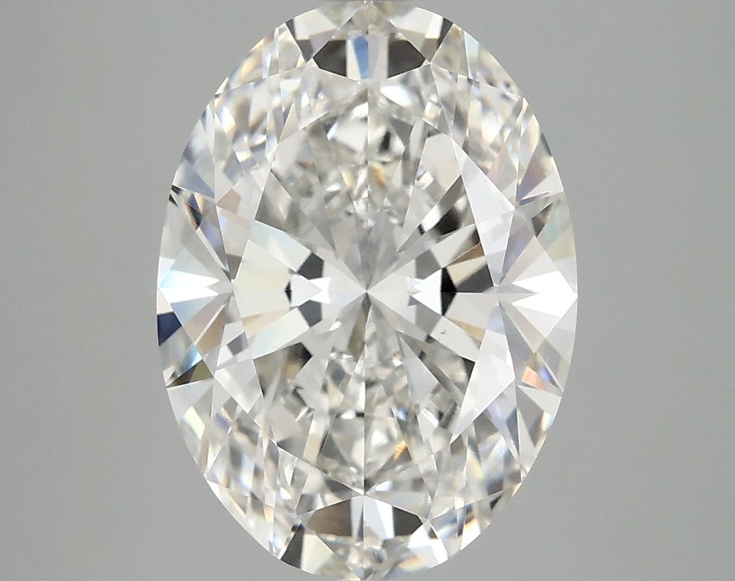 4.02 ct. oval Lab Grown Diamond front image