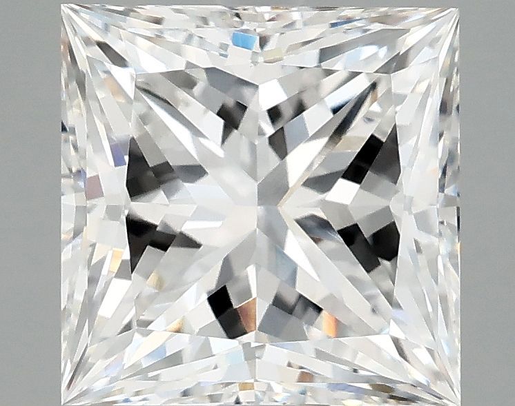 4.19 ct. princess Lab Grown Diamond front image