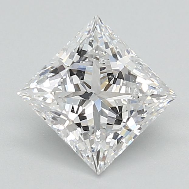 1.11 ct lab-grown Princess Diamond