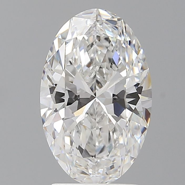2.60 ct. oval Lab Grown Diamond front image