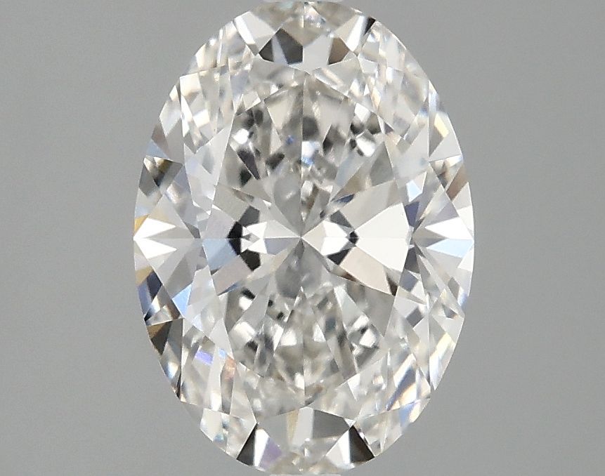2.10 ct. oval Lab Grown Diamond front image