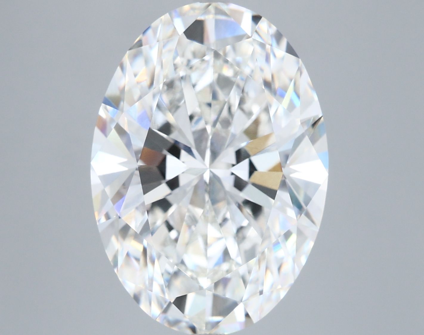 9.09 ct. oval Lab Grown Diamond front image