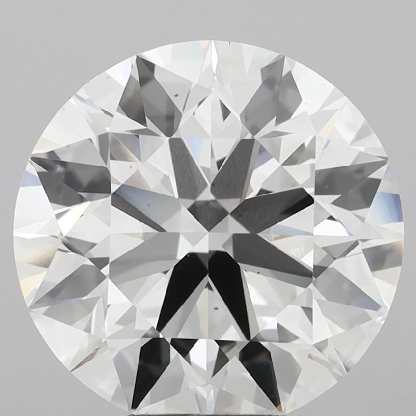 7.02 ct. round Lab Grown Diamond front image