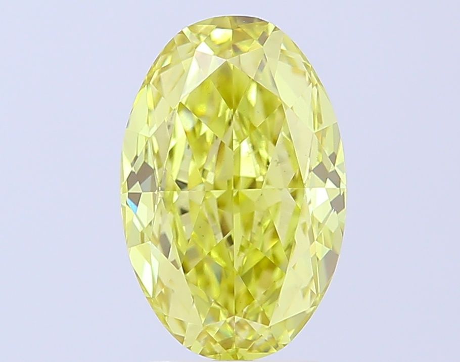 4.07 ct. oval Lab Grown Diamond front image