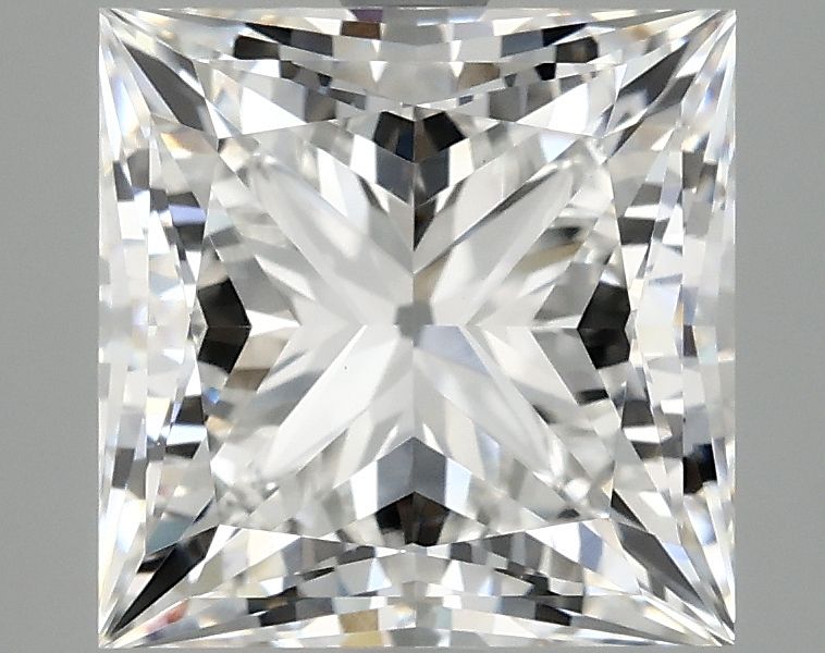 4.19 ct. princess Lab Grown Diamond front image