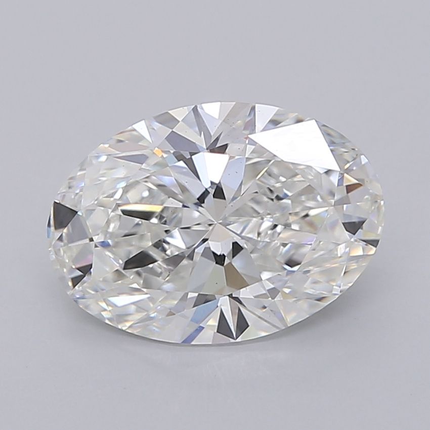 3.05 ct. oval Lab Grown Diamond front image