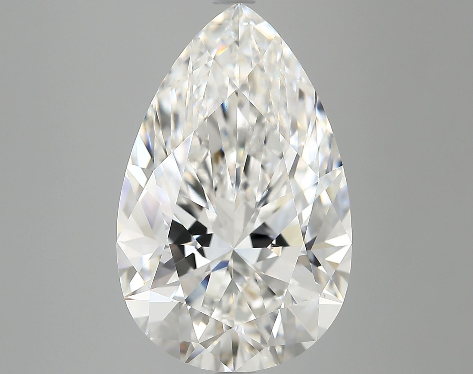 6.66 ct. pear Lab Grown Diamond front image
