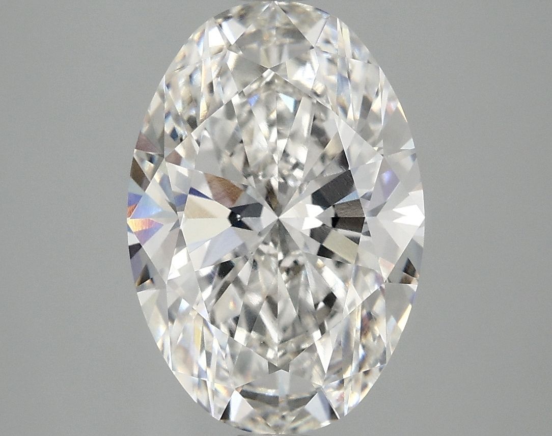 3.87 ct. oval Lab Grown Diamond front image