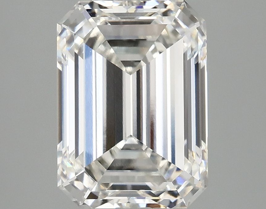 3.41 ct. emerald Lab Grown Diamond front image