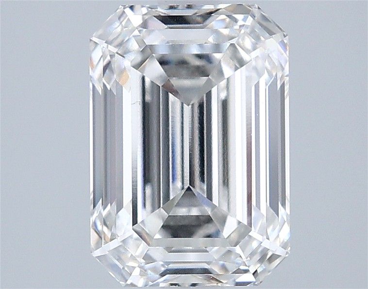 2.77 ct. emerald Lab Grown Diamond front image