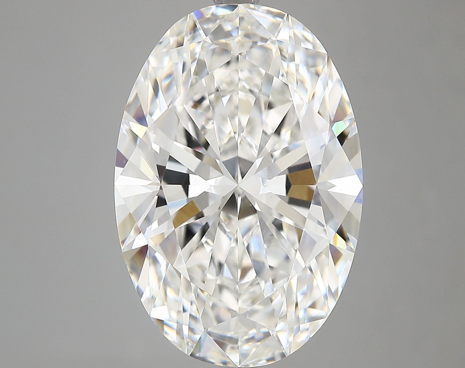 7.04 ct. oval Lab Grown Diamond front image