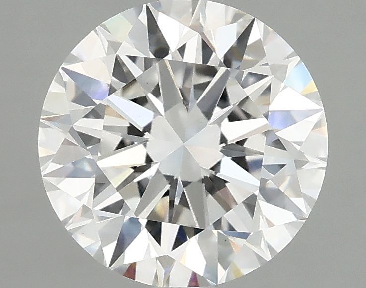 2.56 ct. round Lab Grown Diamond front image