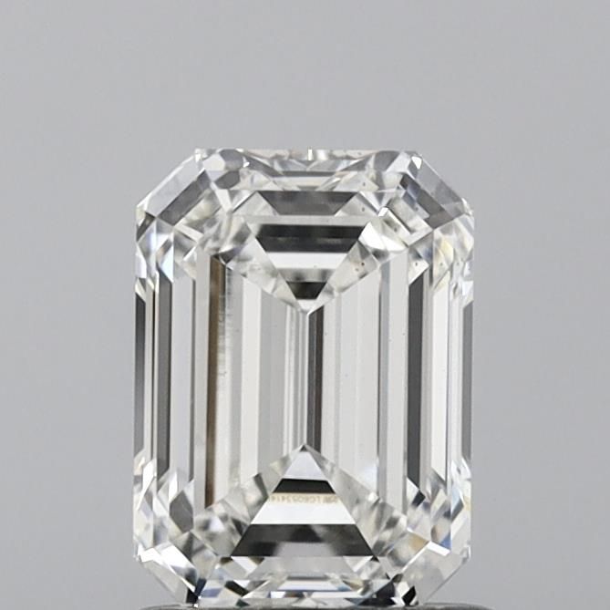 1.27 ct. emerald Lab Grown Diamond front image