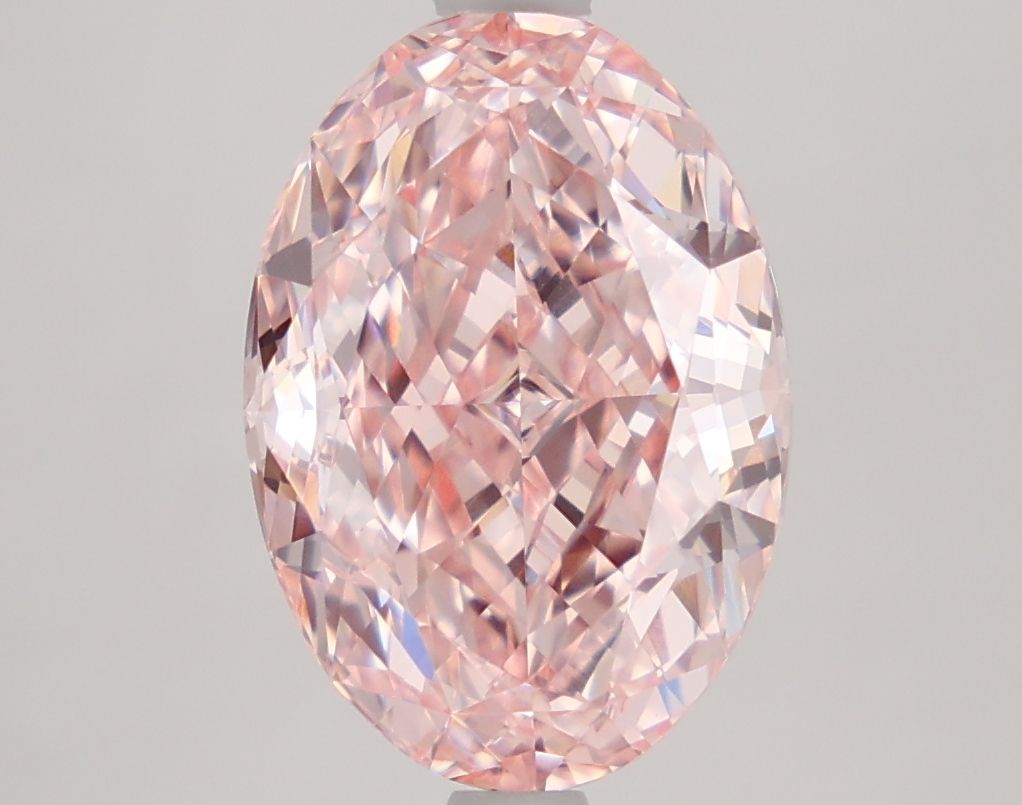 4.20 ct. oval Lab Grown Diamond front image