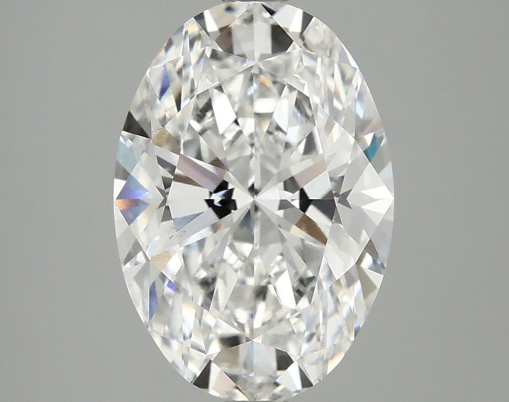3.76 ct. oval Lab Grown Diamond front image