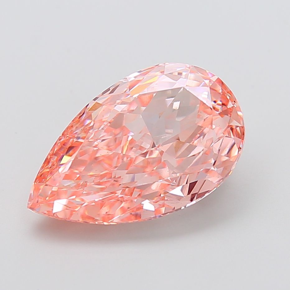 7.03 ct. pear Lab Grown Diamond front image