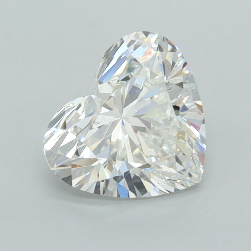 1.89 carat f VVS1 EX Cut IGI heart diamond