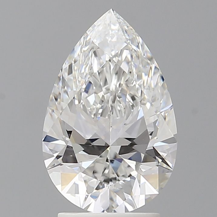2.60 ct. pear Lab Grown Diamond front image