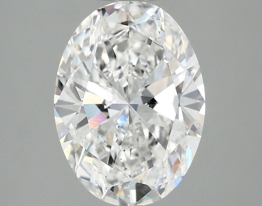 2.45 ct. oval Lab Grown Diamond front image