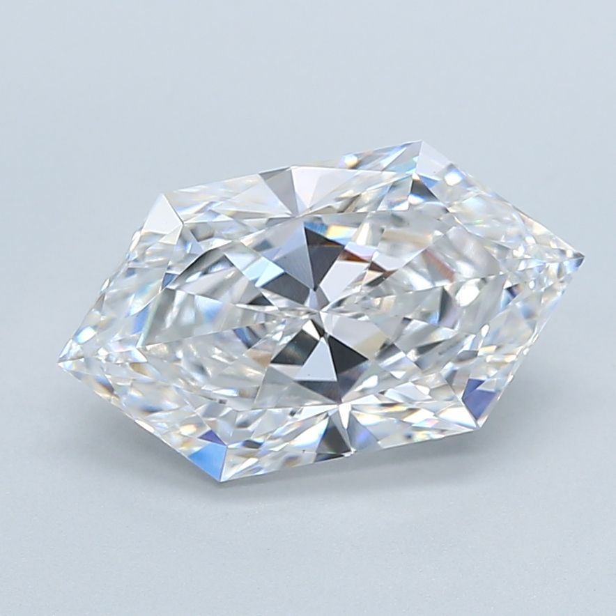 4.03 ct lab-grown Hexagonal Diamond