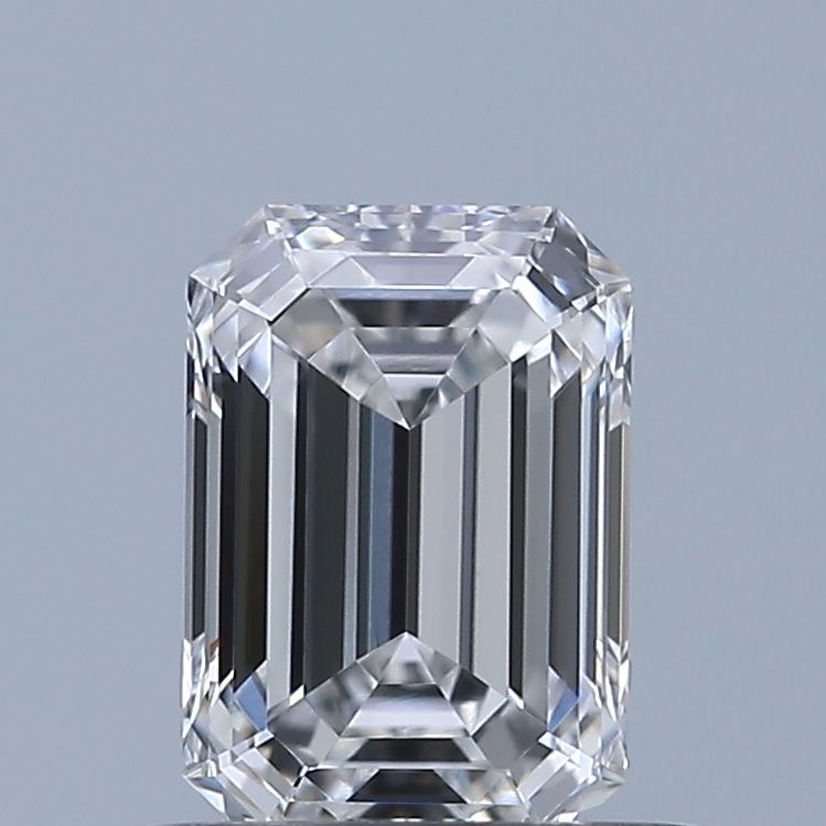 0.59 ct. emerald Lab Grown Diamond front image