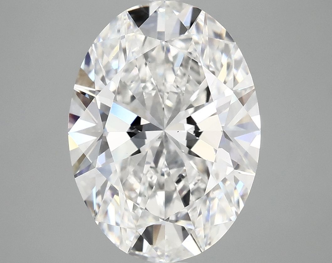 3.91 ct. oval Lab Grown Diamond front image