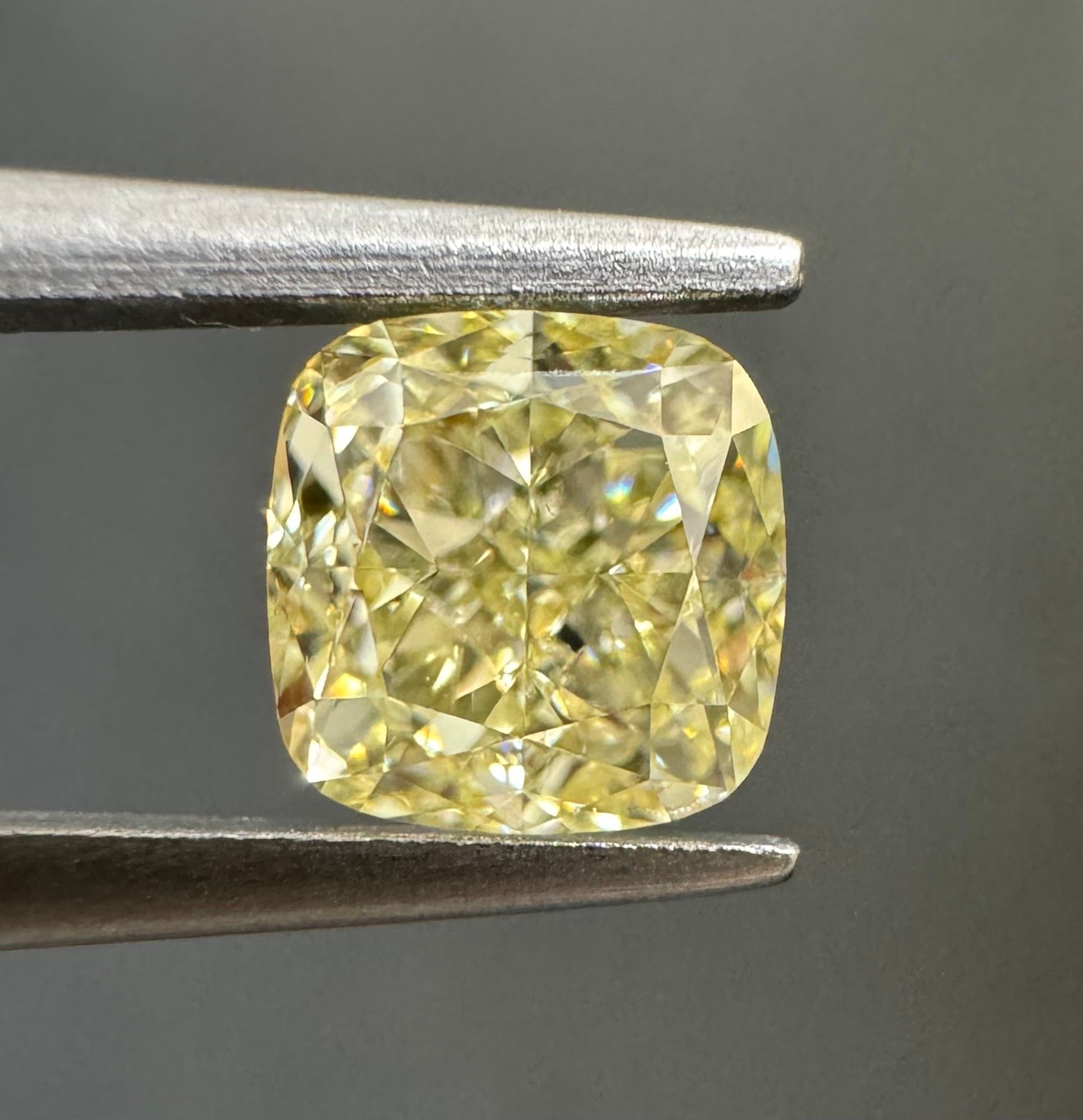 0.91 Carat Cushion modified Diamond W-X VS1