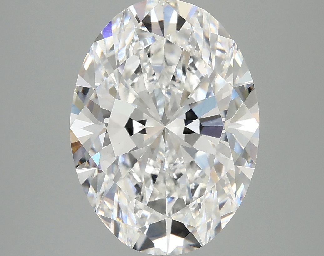 4.10 ct. oval Lab Grown Diamond front image