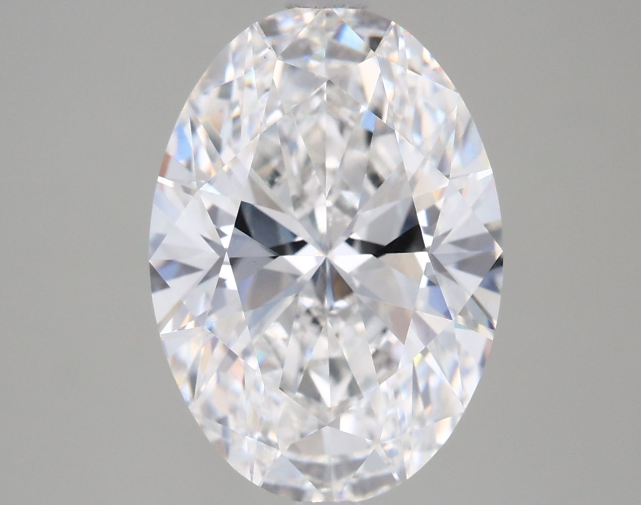 3.14 ct. oval Lab Grown Diamond front image